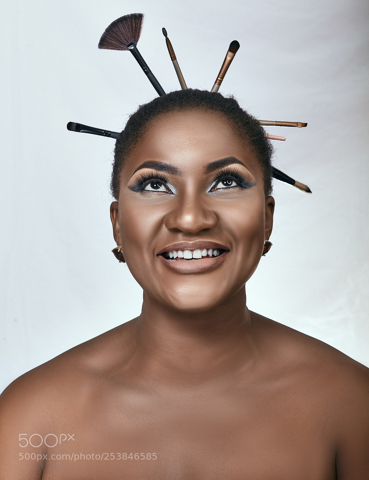 Canon EOS 5D Mark II sample photo. Makeup artist photography