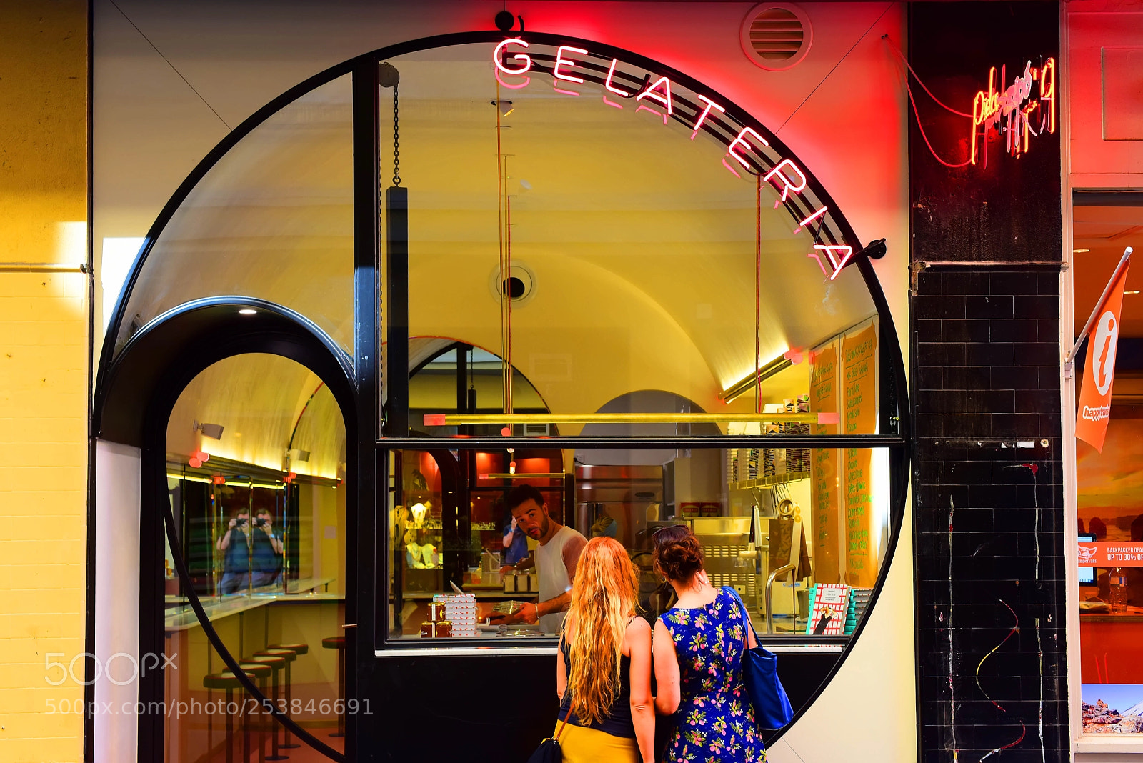 Nikon D810 sample photo. Gelateria melbourne photography