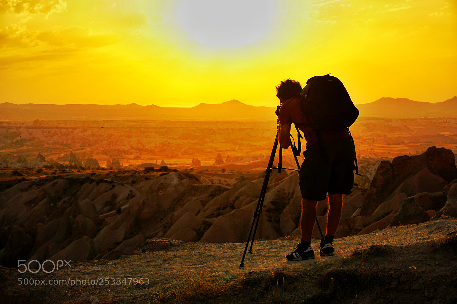 Sony a6000 sample photo. Sunset in cappadoccia, turkey photography