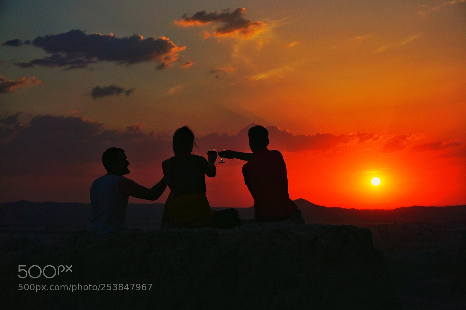 Sony a6000 sample photo. Sunset in cappadoccia, turkey photography