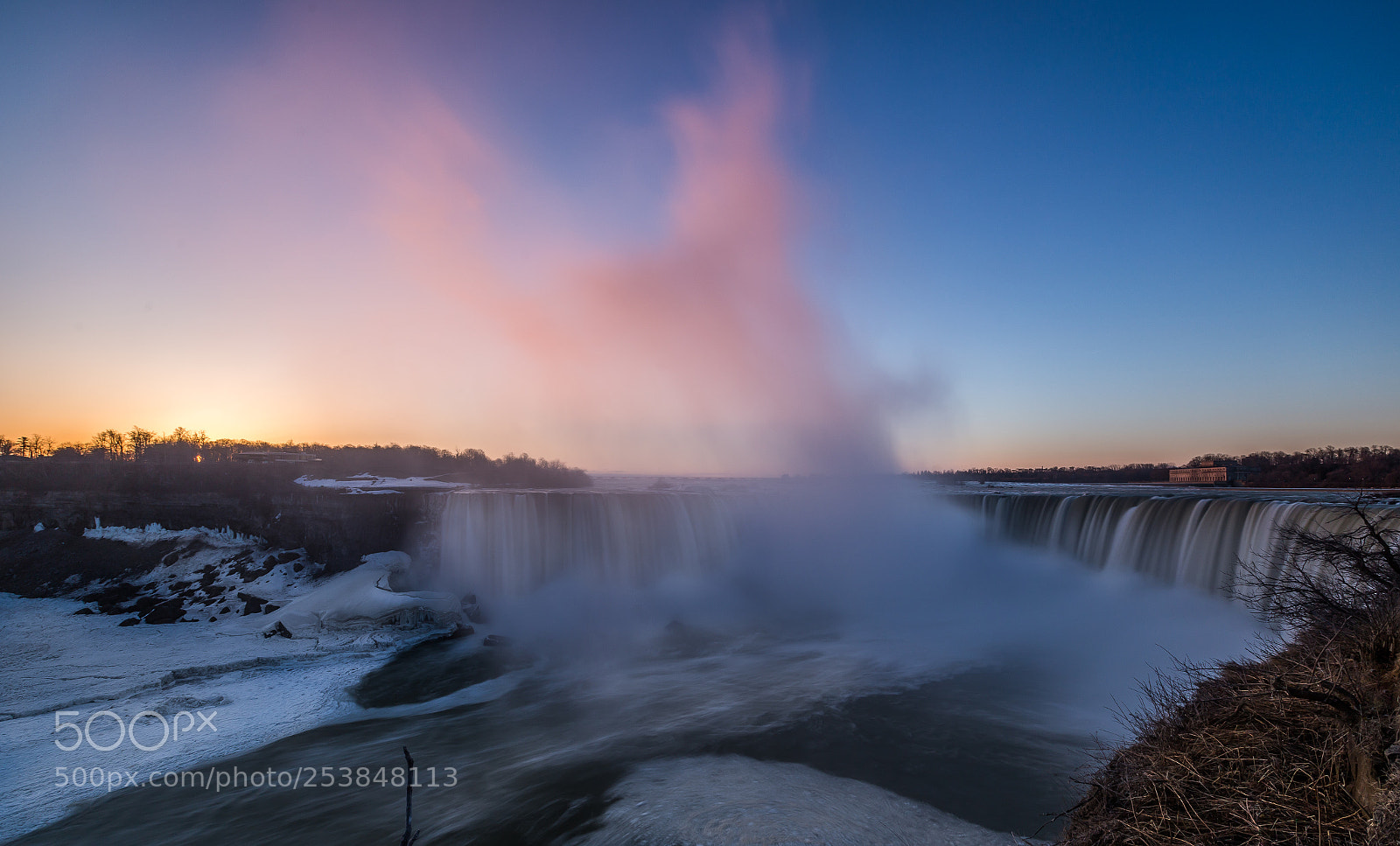 Canon EOS 6D sample photo. Niagara sunrise photography
