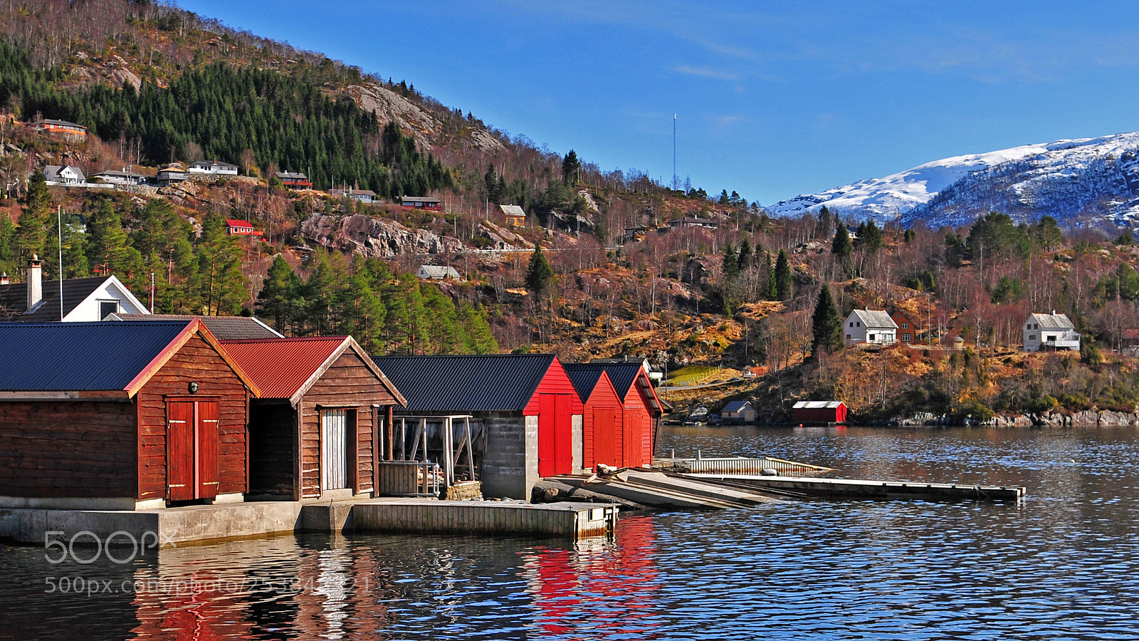 Nikon D300 sample photo. At the fjord photography