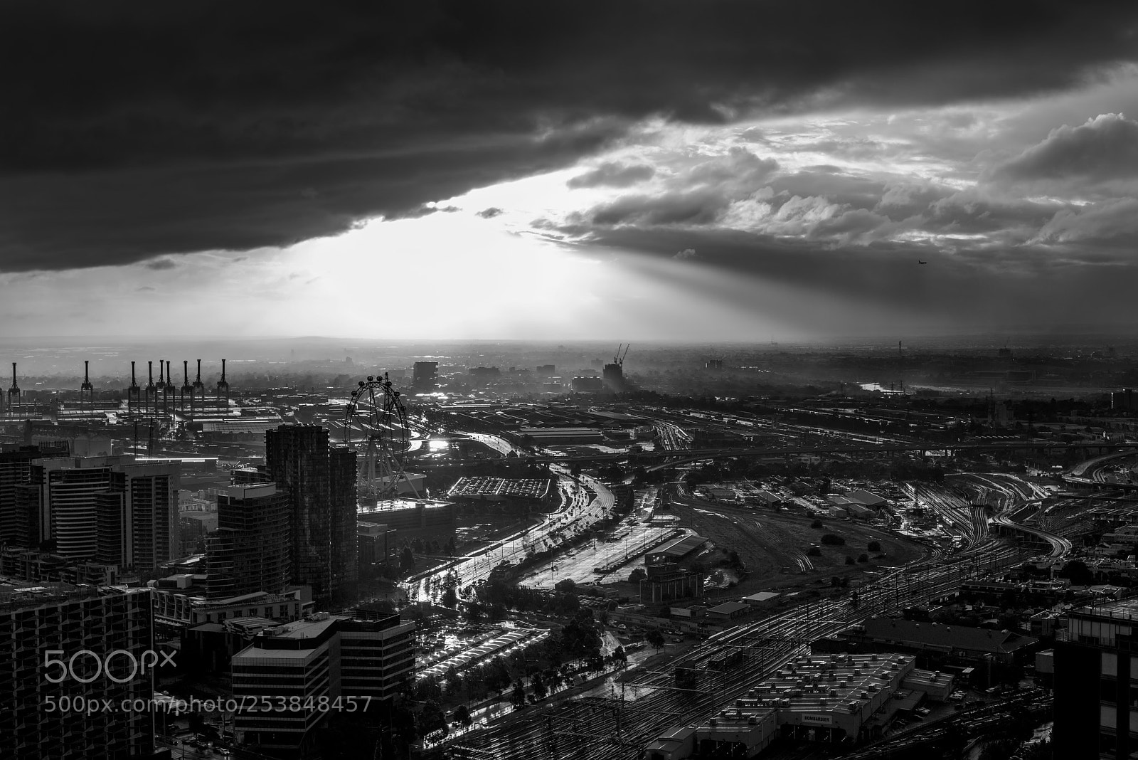 Nikon D810 sample photo. Melbourne skyline photography