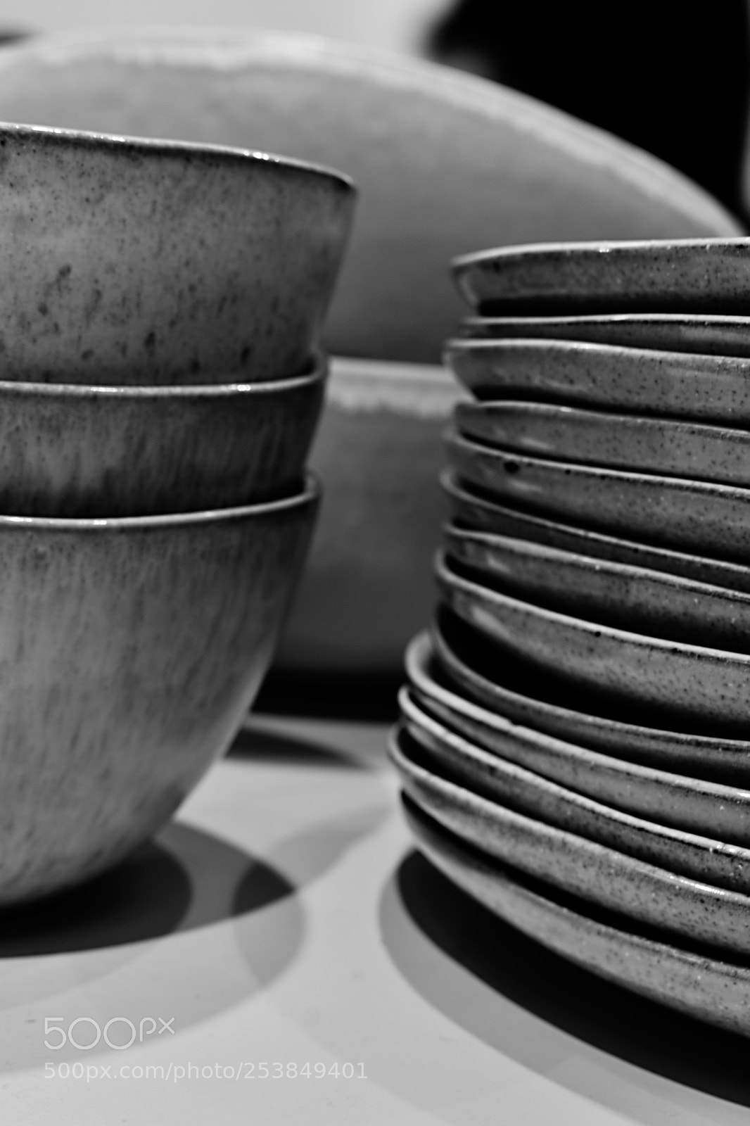 Nikon D3400 sample photo. Plates and bowls photography