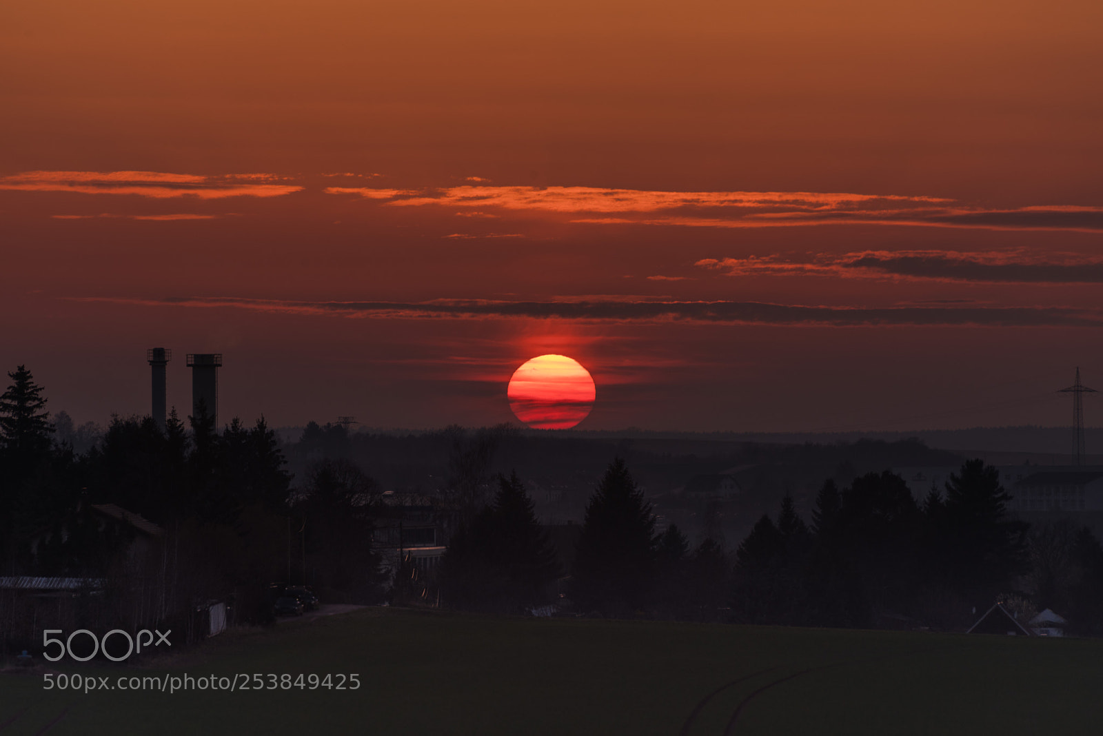 Pentax K-1 sample photo. Sonnenuntergang in mittels chsischer photography