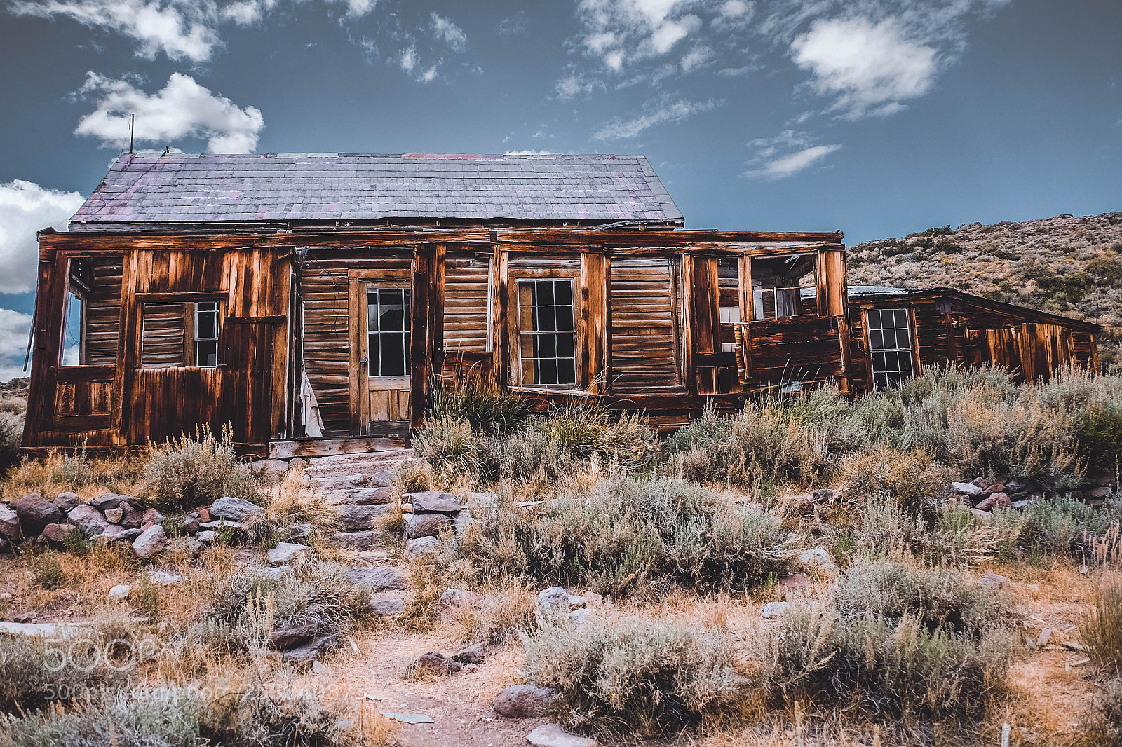 Fujifilm X-T1 sample photo. Abandoned house in bodie photography