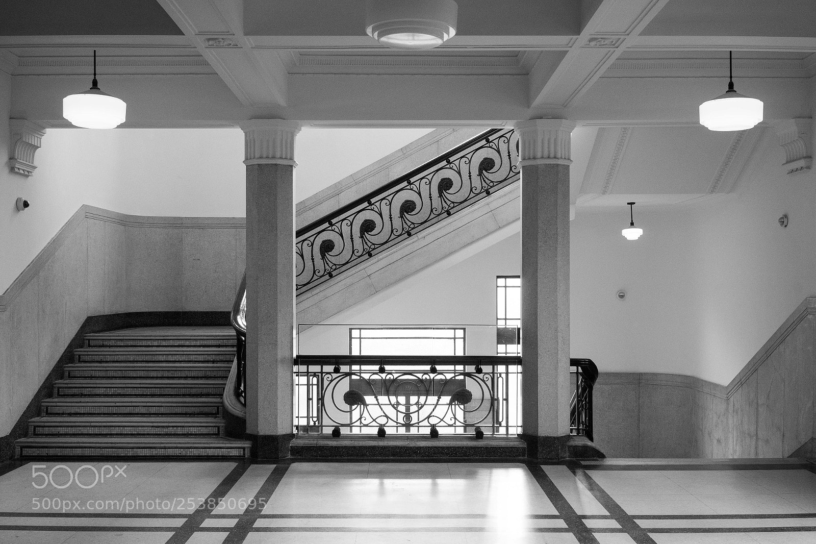 Sony a7 sample photo. Stair with nobody photography