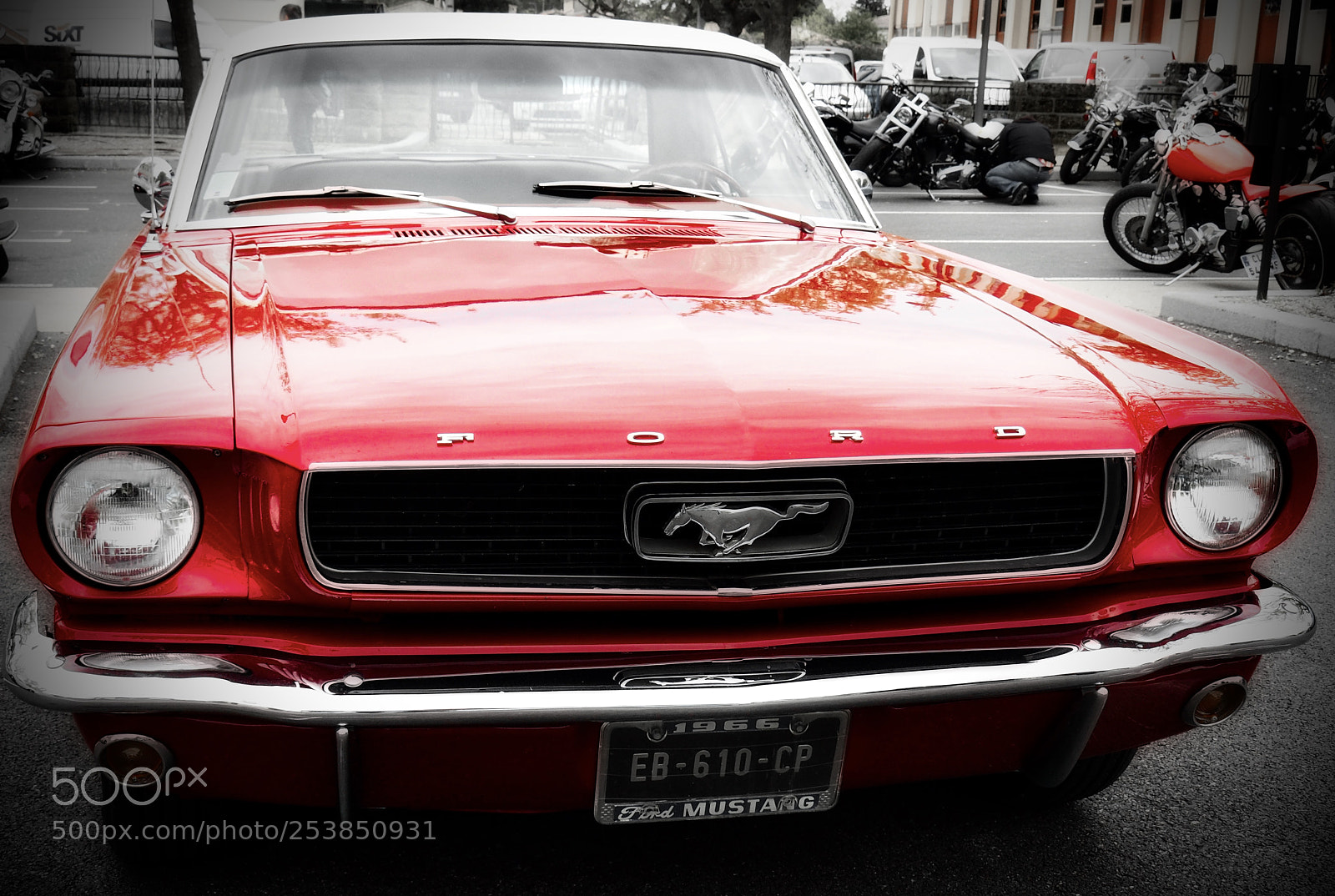 Olympus OM-D E-M5 II sample photo. Mustang 66' photography