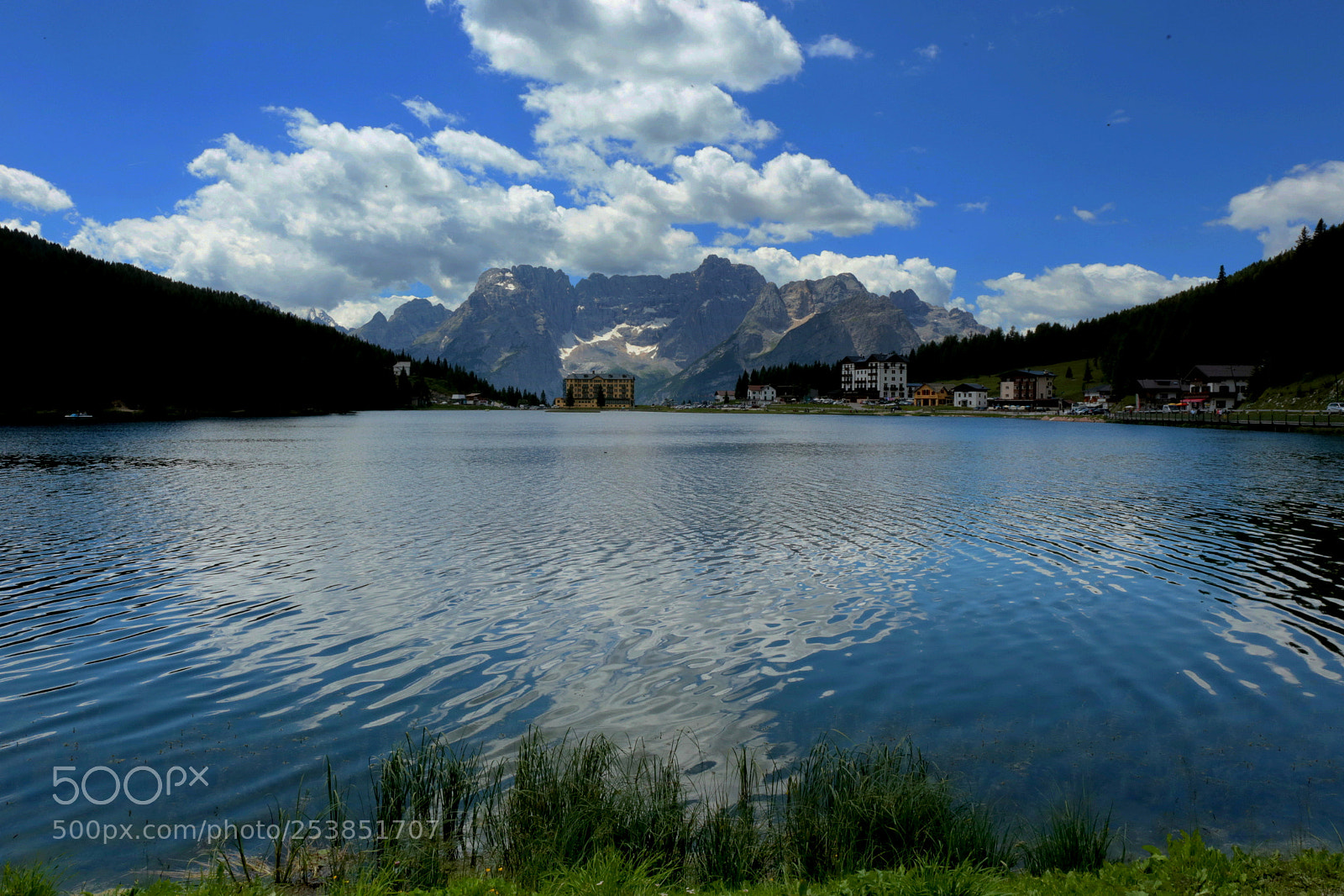 Canon EF 24-70mm F4L IS USM sample photo. Misurina lake photography