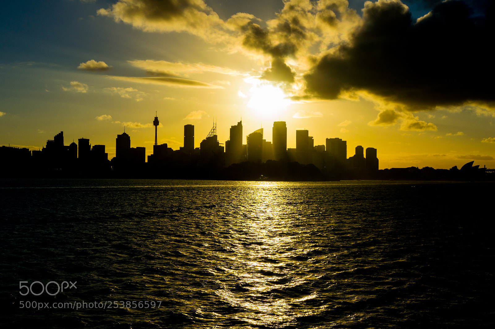 Nikon D3200 sample photo. Sydey skyline photography