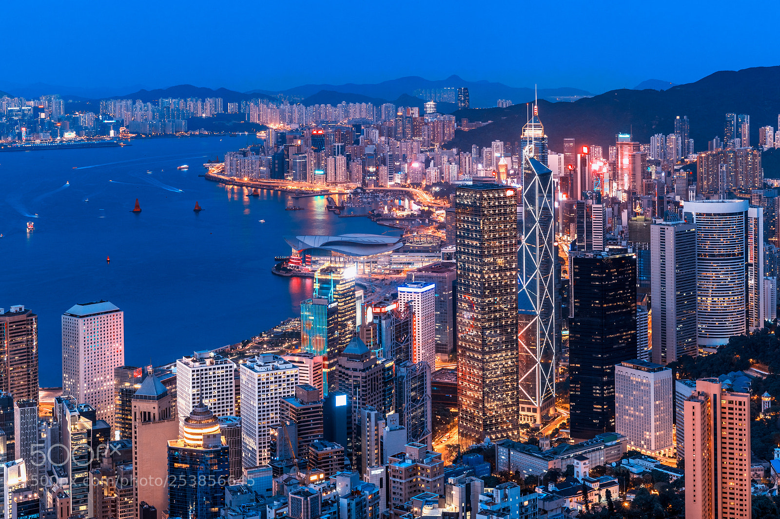 Canon EOS-1D X Mark II sample photo. Hong kong city view photography