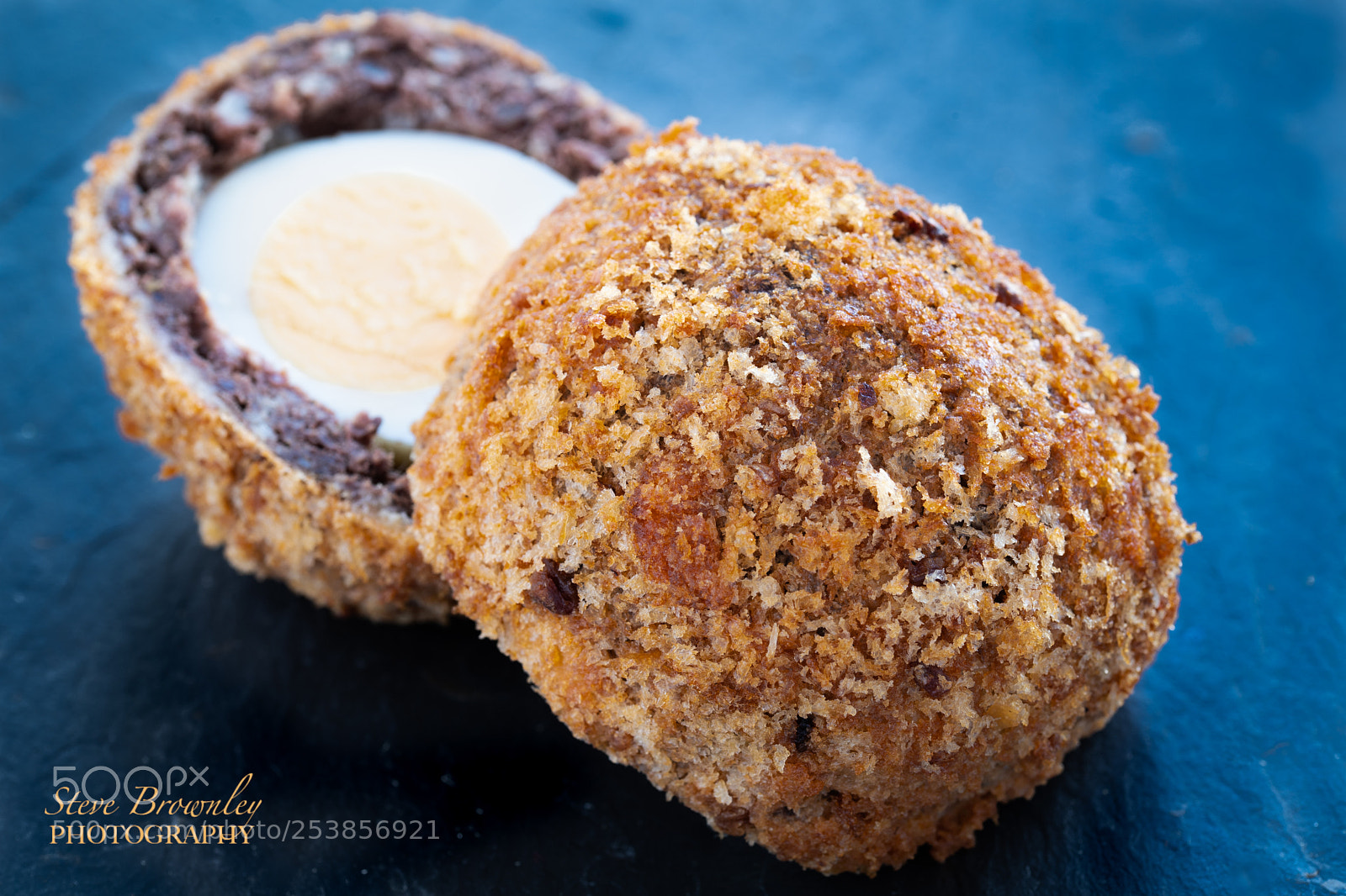Nikon D5 sample photo. Scotch egg photography