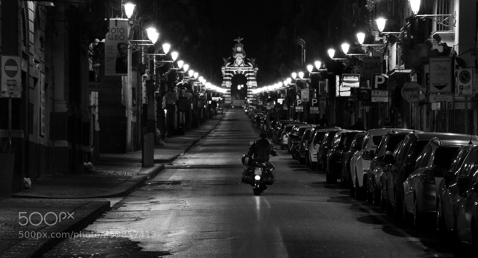 Nikon D5300 sample photo. Night rider photography