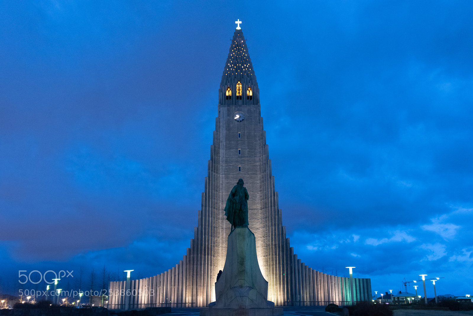 Nikon D750 sample photo. Church in reykjavick photography