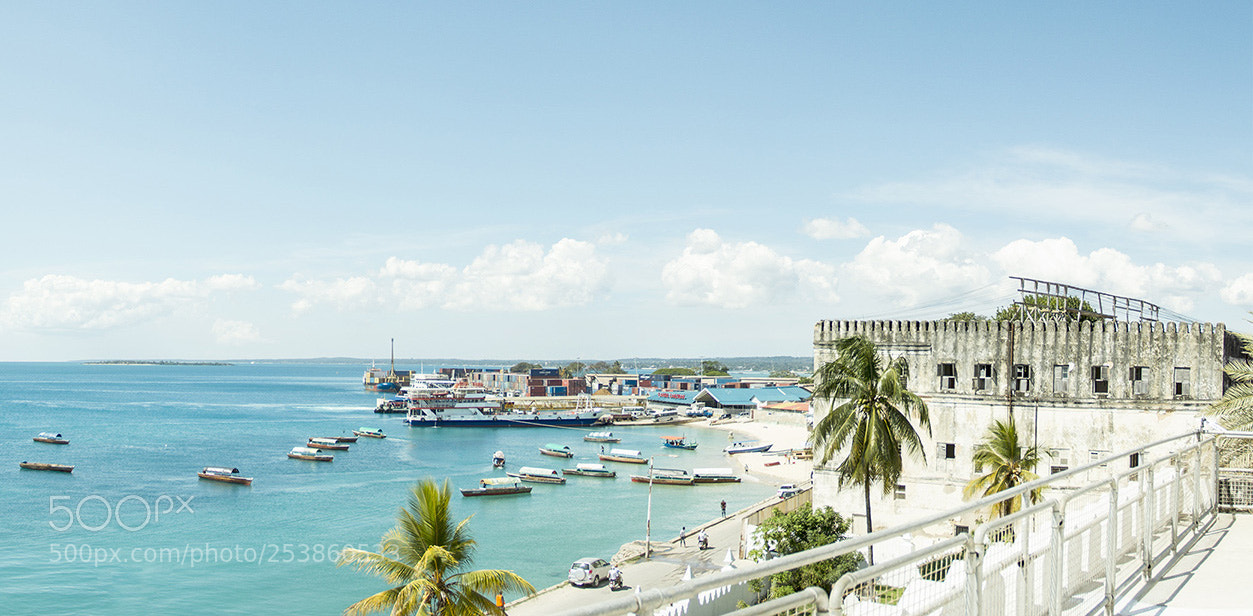 Canon EOS 7D sample photo. Zanzibar harbour photography