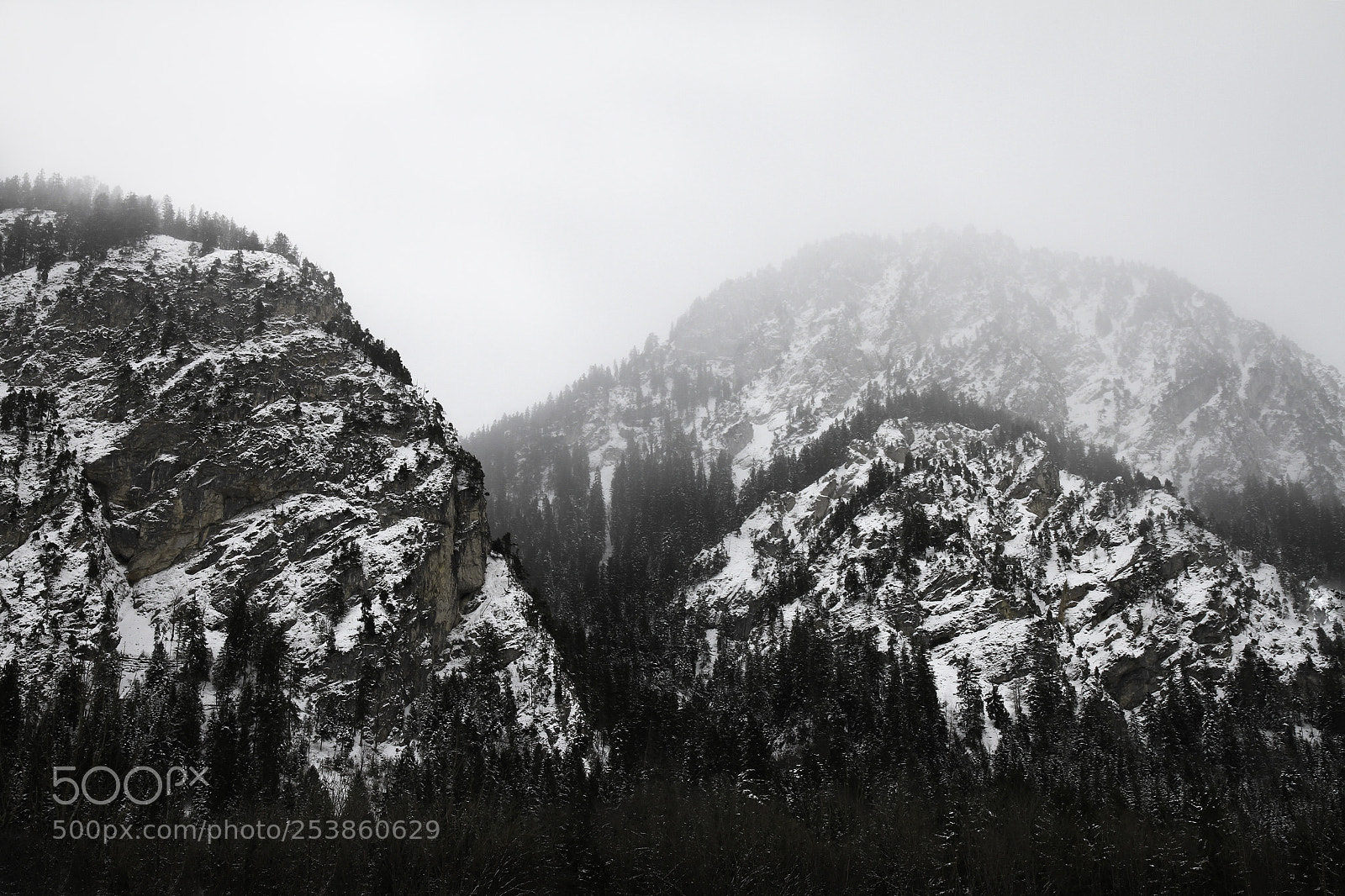 Canon EOS 7D sample photo. Misty mountains photography
