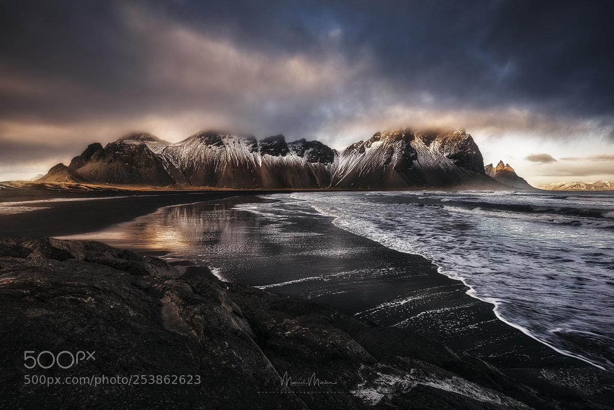 Nikon D810 sample photo. Vestrahorn photography