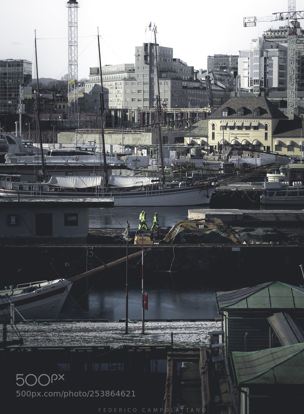Nikon D3100 sample photo. Nautical port of oslo photography