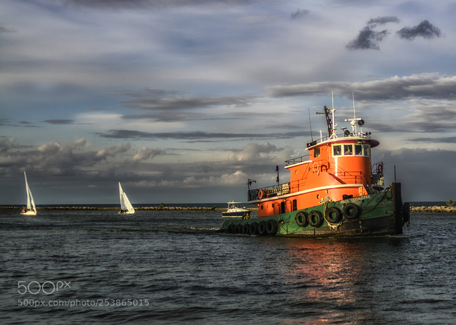 Nikon D7100 sample photo. Tug boat photography