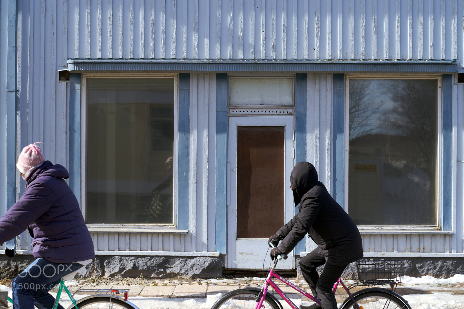 Pentax K-1 sample photo. Historic raahe facades photography