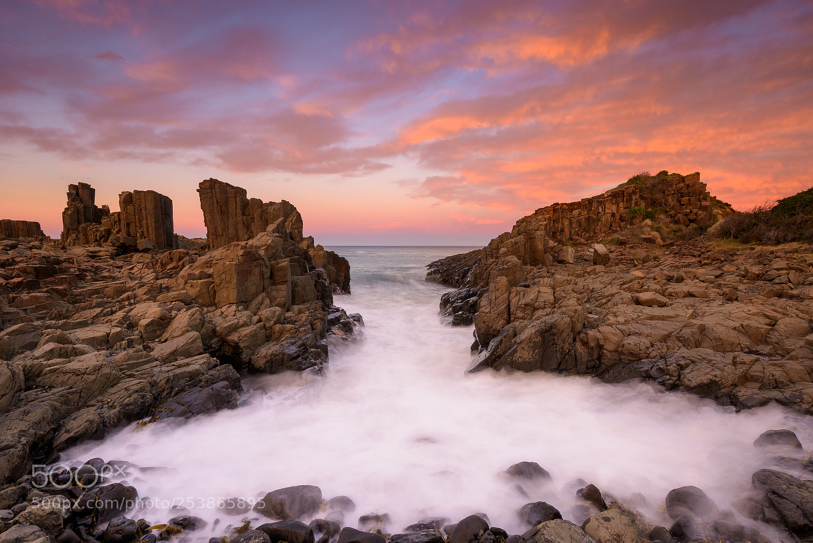 Nikon D810 sample photo. Bombo quary sunset 1 photography