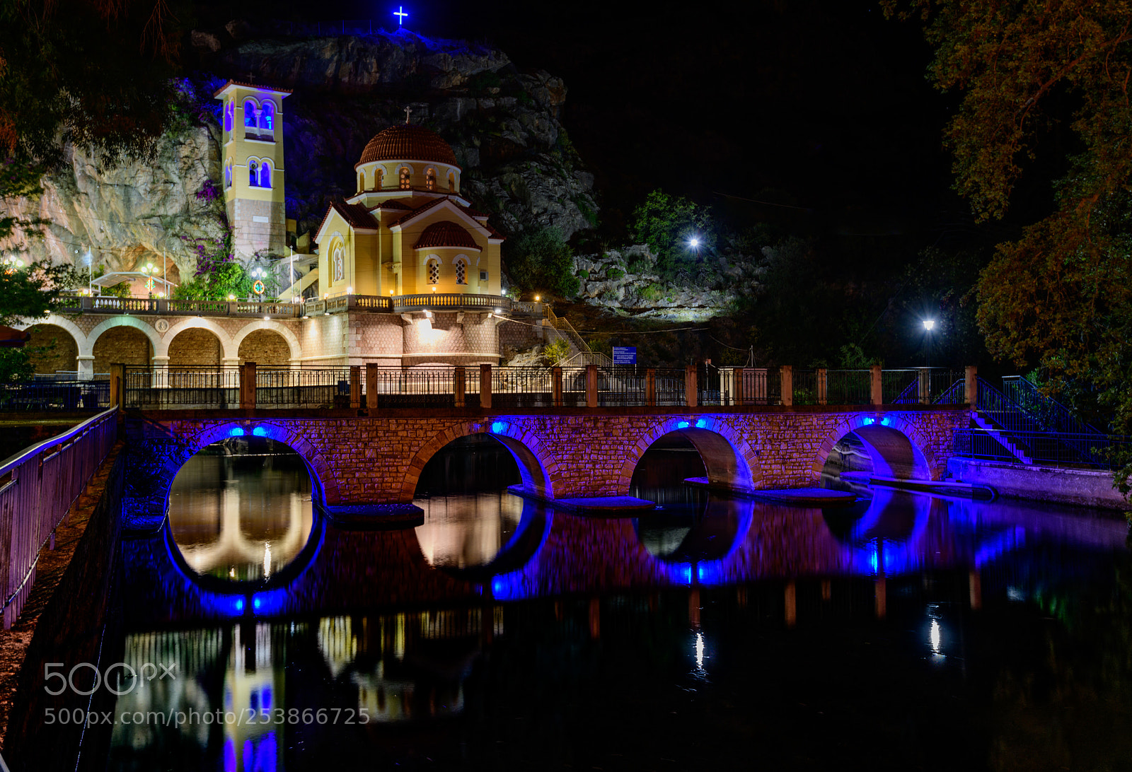 Nikon D850 sample photo. Greece church photography
