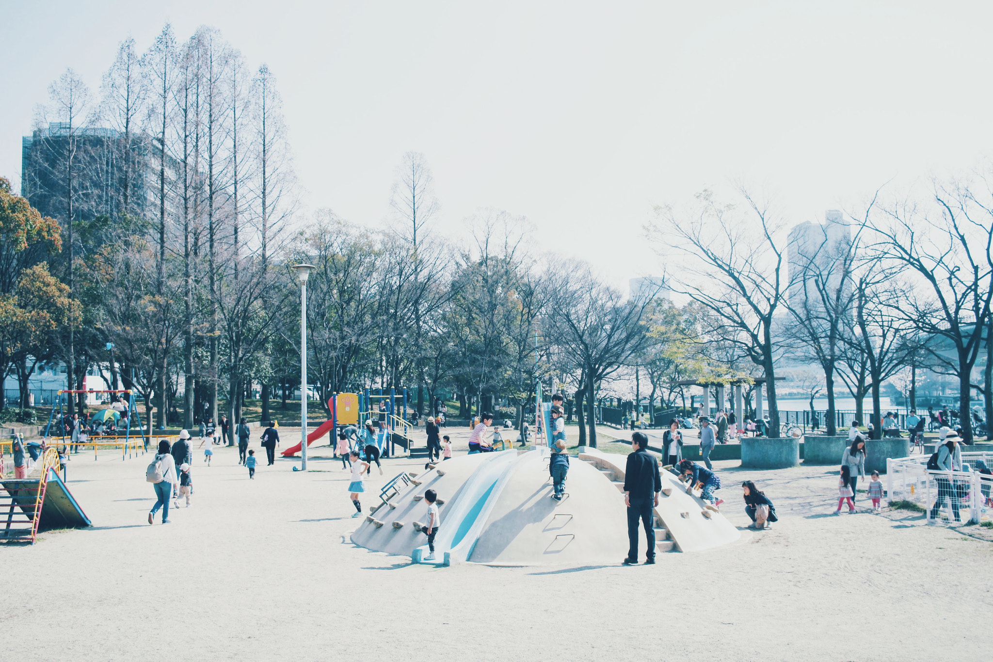Canon EOS 100D (EOS Rebel SL1 / EOS Kiss X7) sample photo. Holiday's park photography