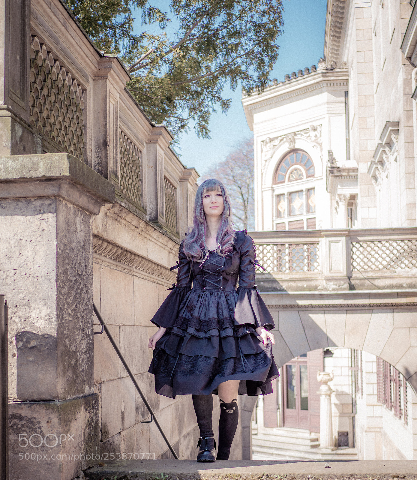 Panasonic Lumix DMC-GX8 sample photo. Gothic lolita cosplay shooting  photography
