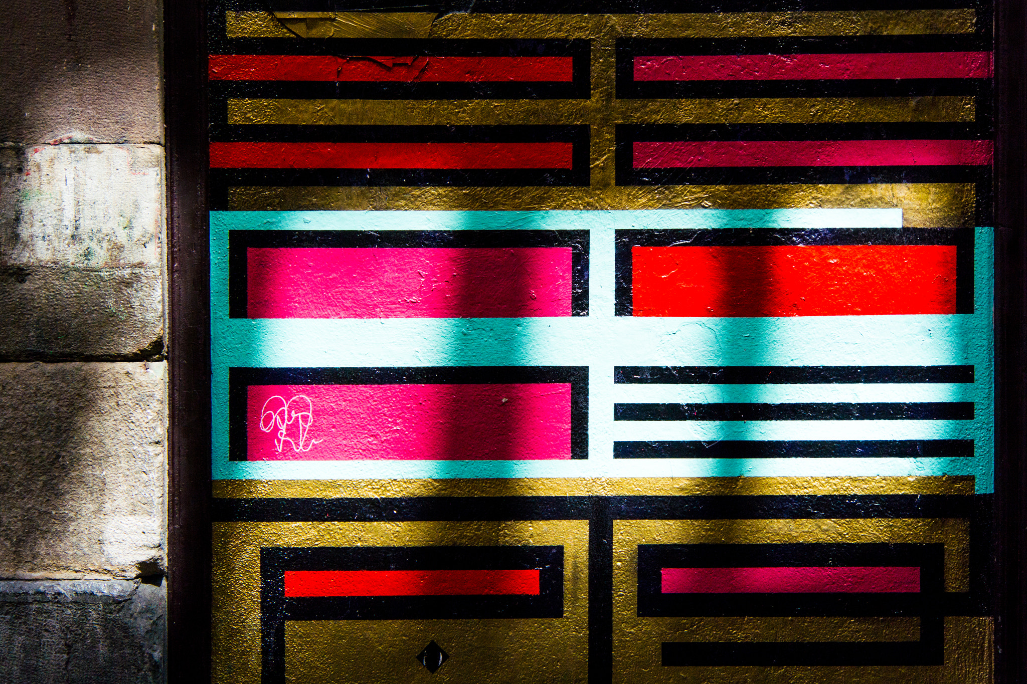 Nikon 1 V2 sample photo. Street art, bilbao photography