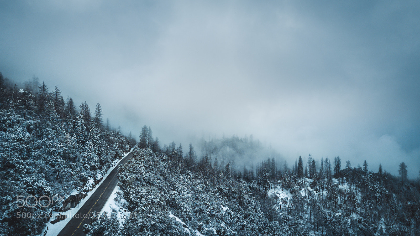 DJI FC220 sample photo. Road into the unknown photography