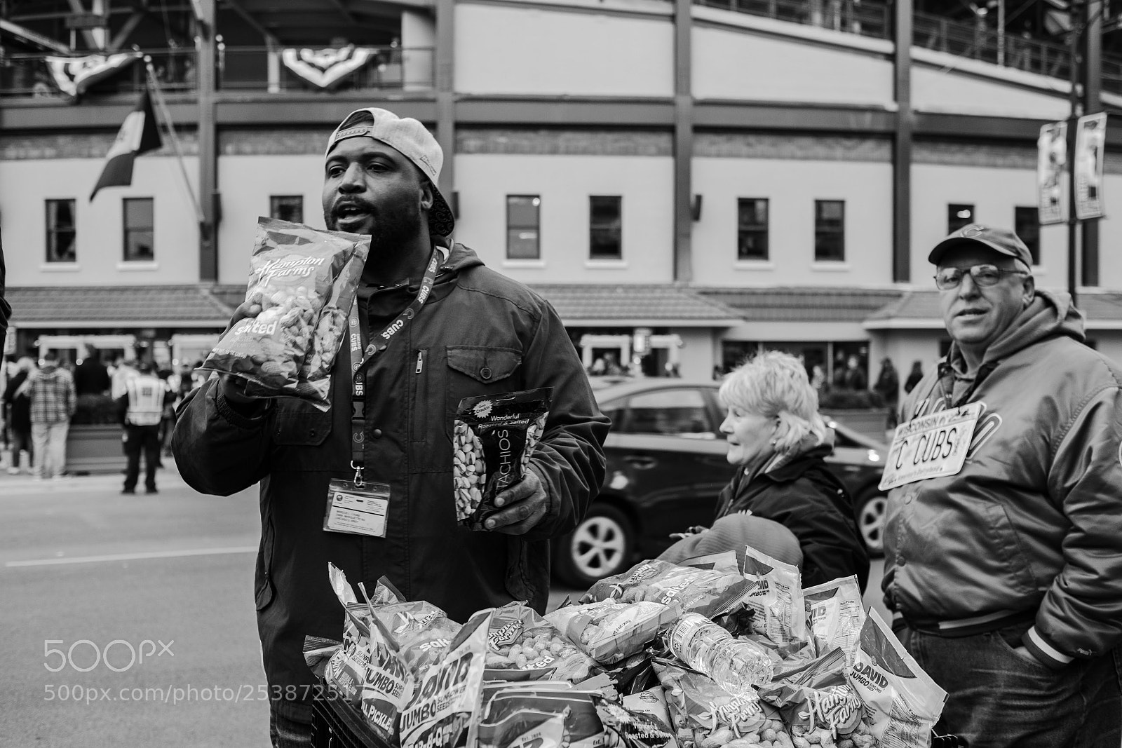 Fujifilm X-T20 sample photo. Nuts at wrigley field photography