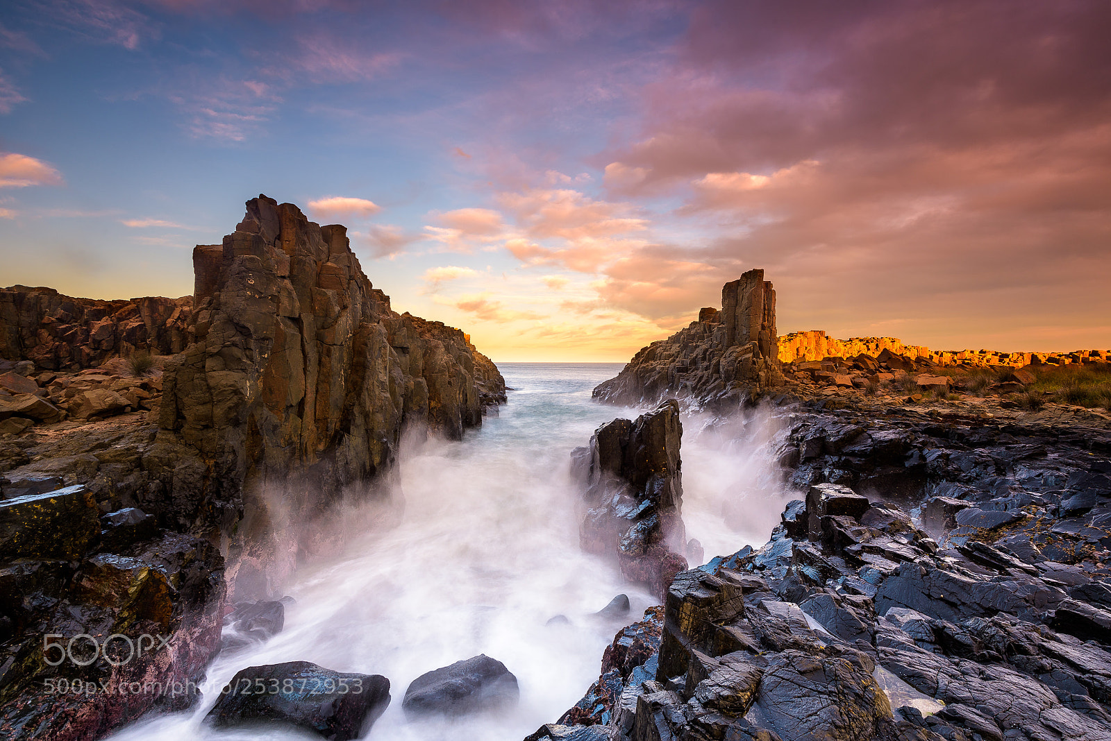 Nikon D810 sample photo. Bombo quary sunset 2 photography