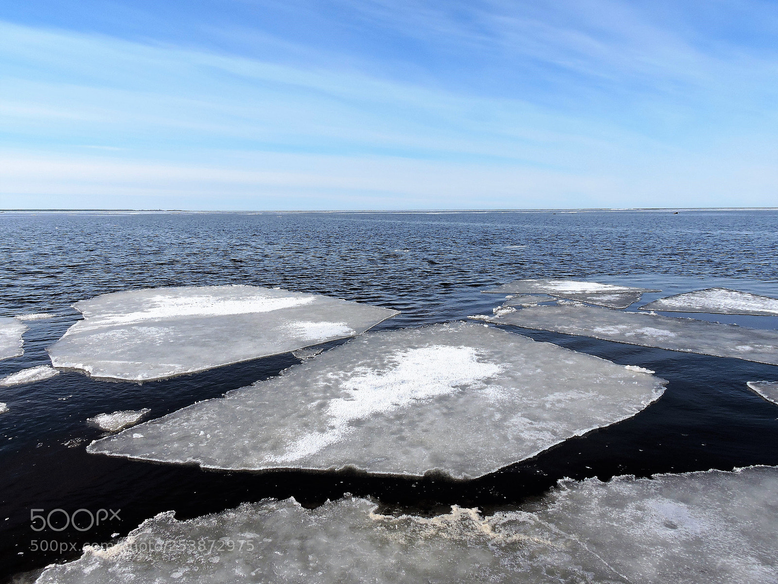 Nikon Coolpix P600 sample photo. Springtime ice floes 1. photography