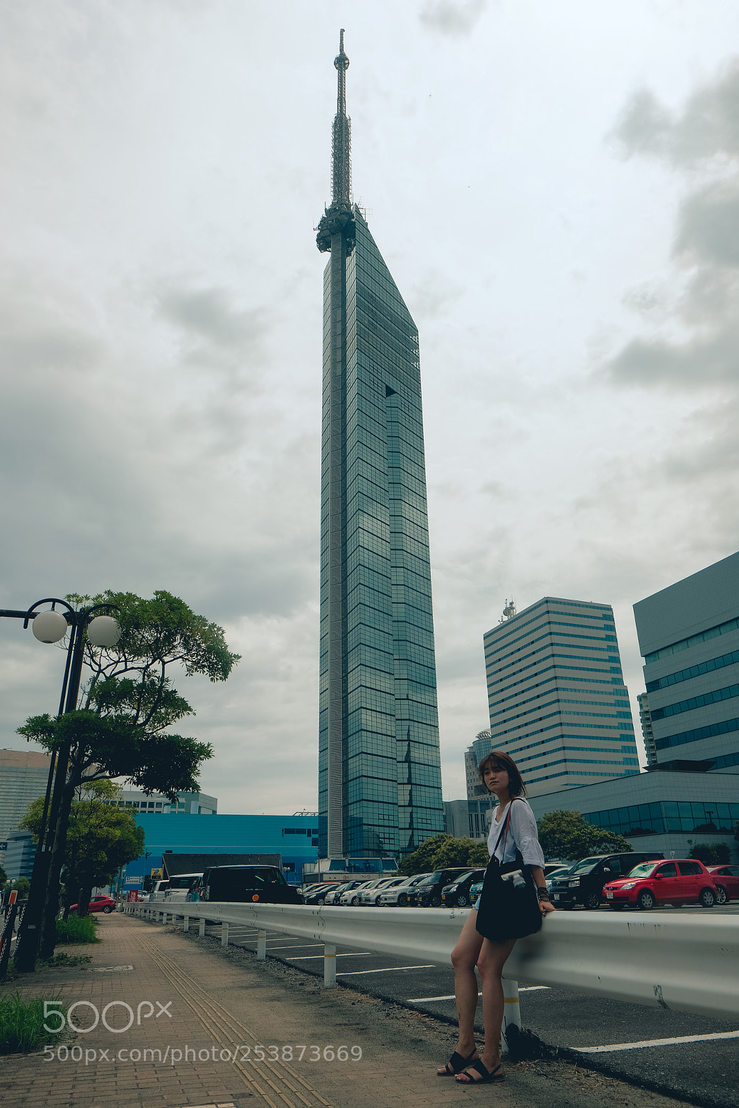 Fujifilm X-Pro2 sample photo. Fukuoka tower photography