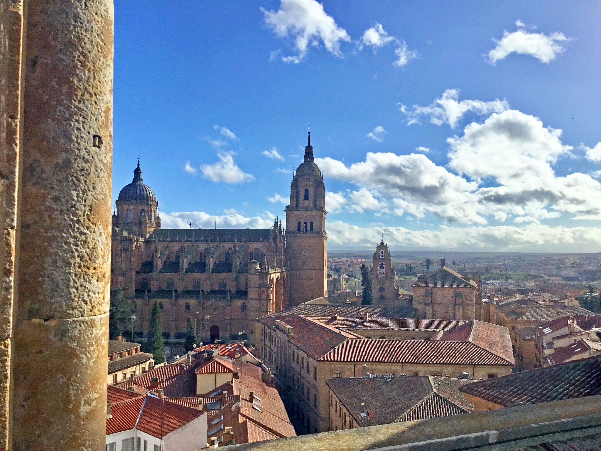 Apple iPad (5th generation) sample photo. Salamanca city scape photography