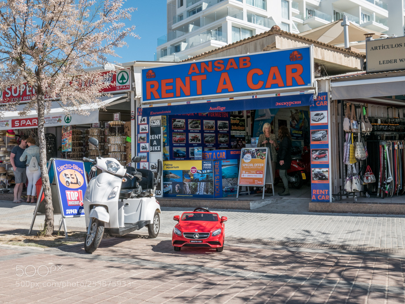 Panasonic Lumix DMC-LX100 sample photo. Rent a car photography