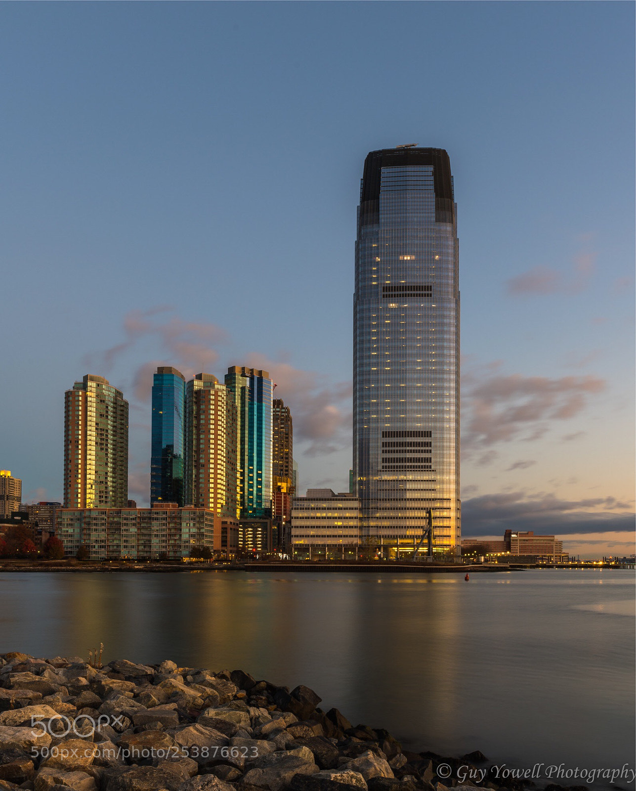 Nikon D850 sample photo. Goldman-sachs tower jersey city photography