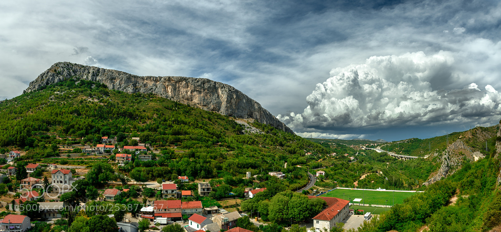 Nikon D810 sample photo. Croatian landscape from klis photography
