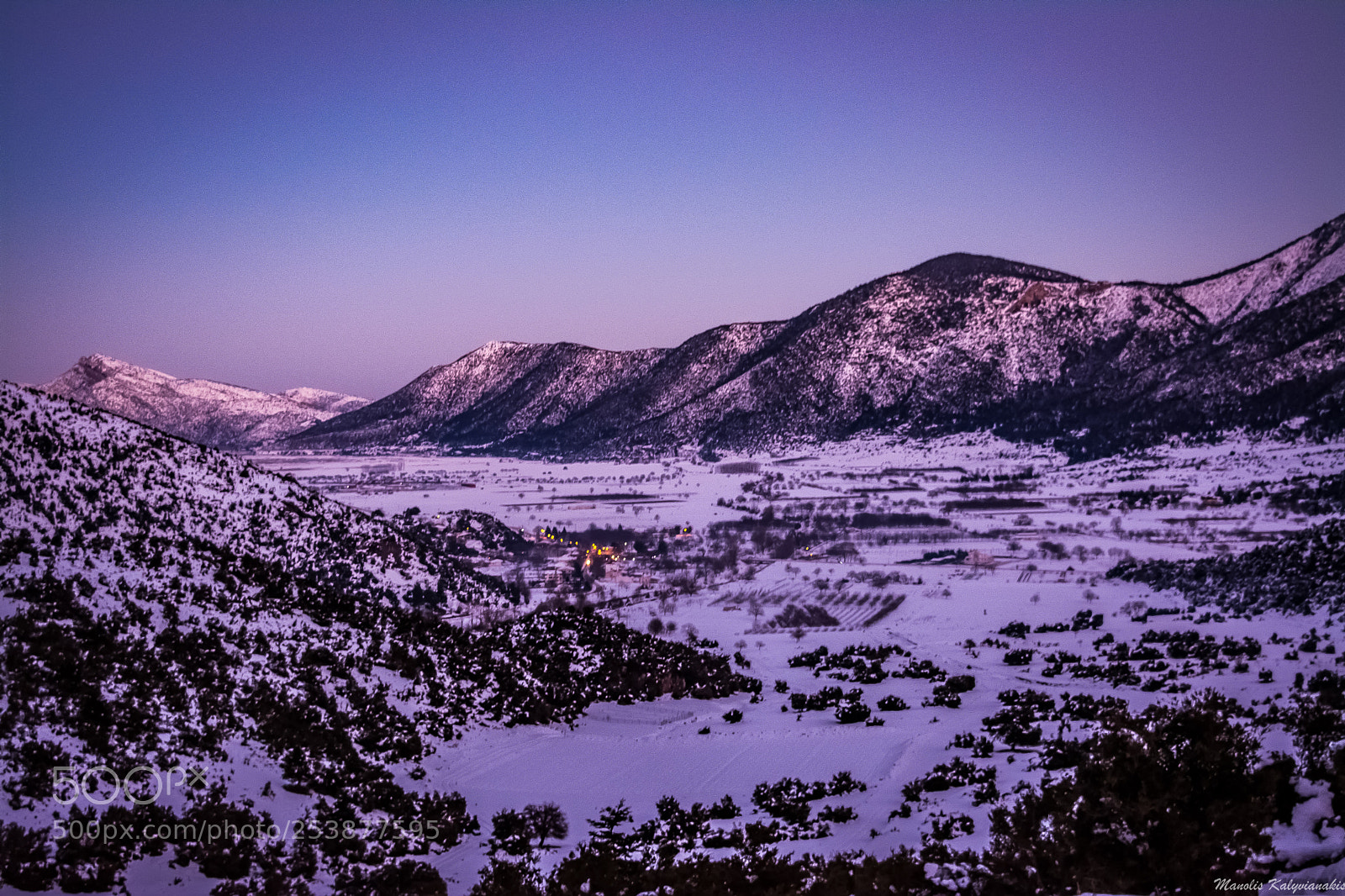 Nikon D5200 sample photo. Winter at corinthian mountains photography