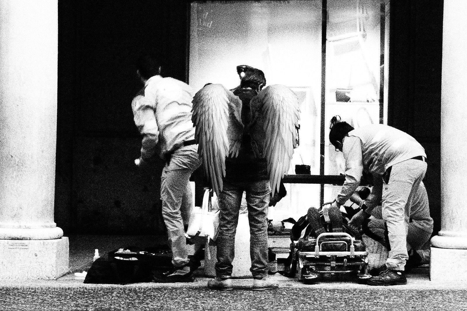 Olympus OM-D E-M10 II sample photo. Angel photography