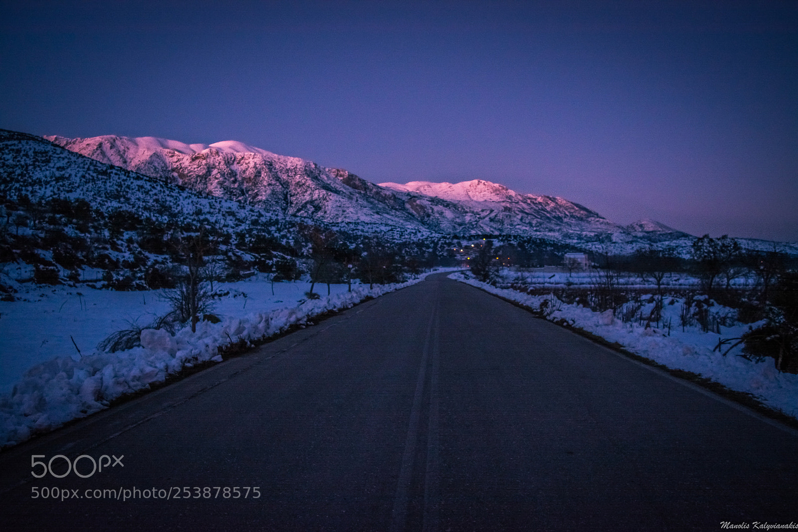 Nikon D5200 sample photo. Winter at corinthian mountains photography