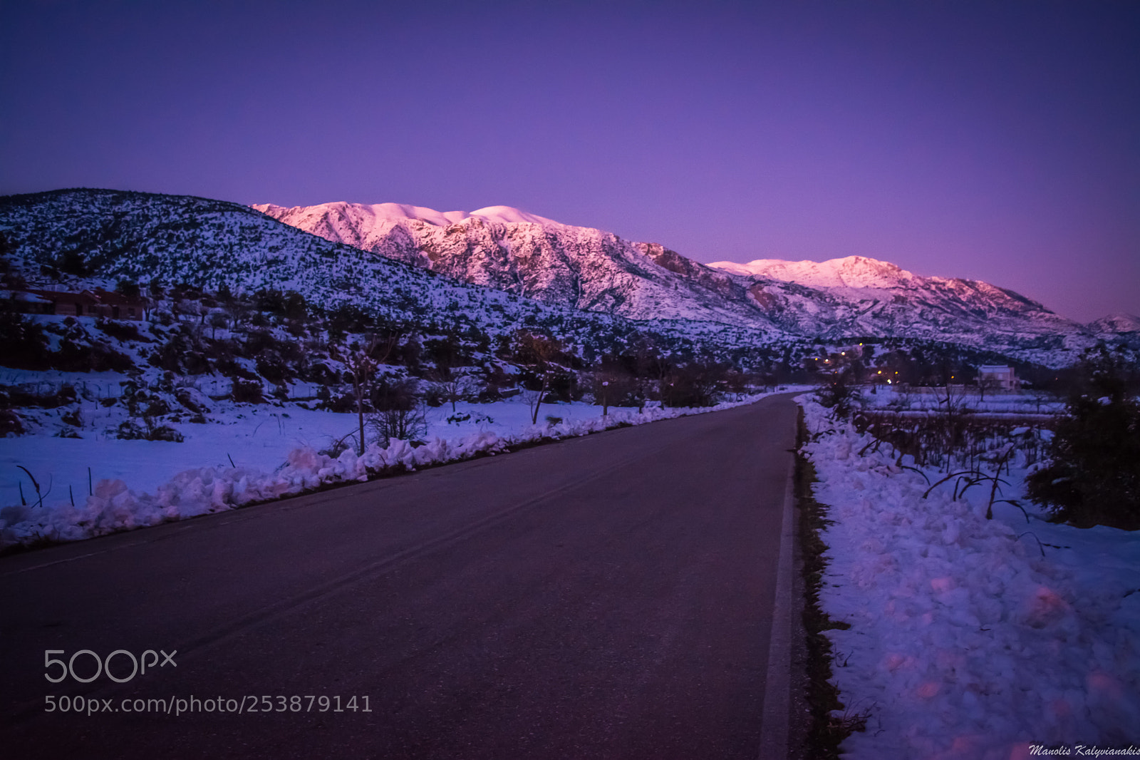 Nikon D5200 sample photo. Winter at corinthian mountains photography