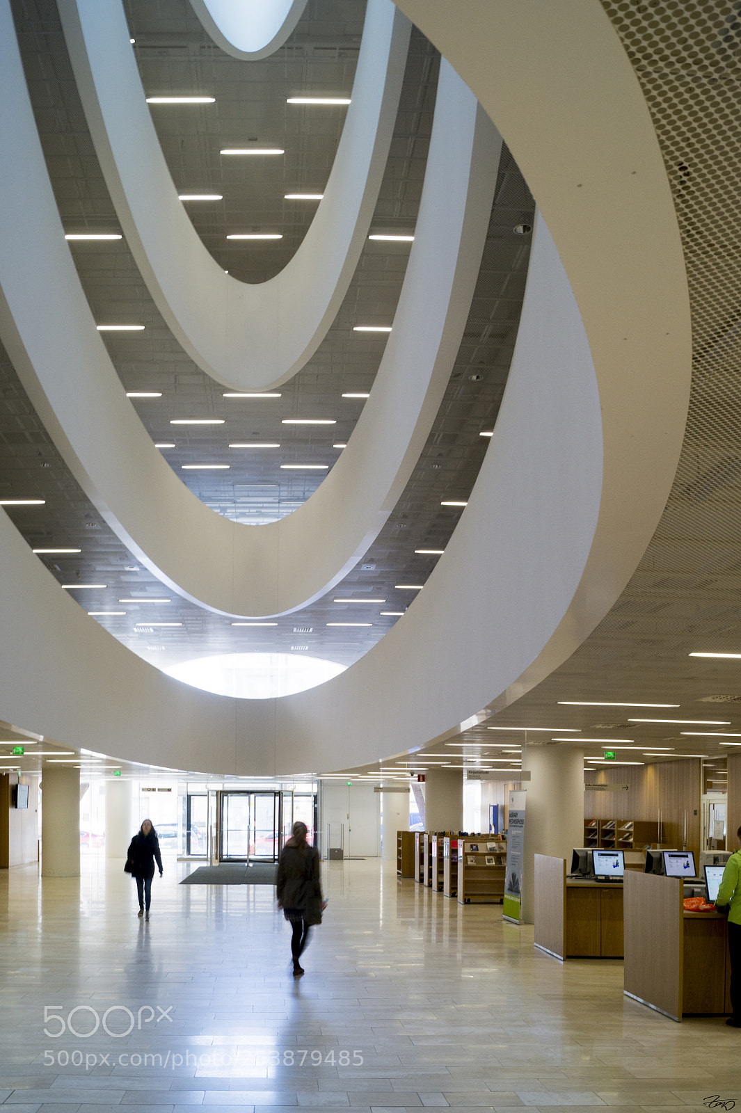 Sony SLT-A58 sample photo. Helsinki university main library photography