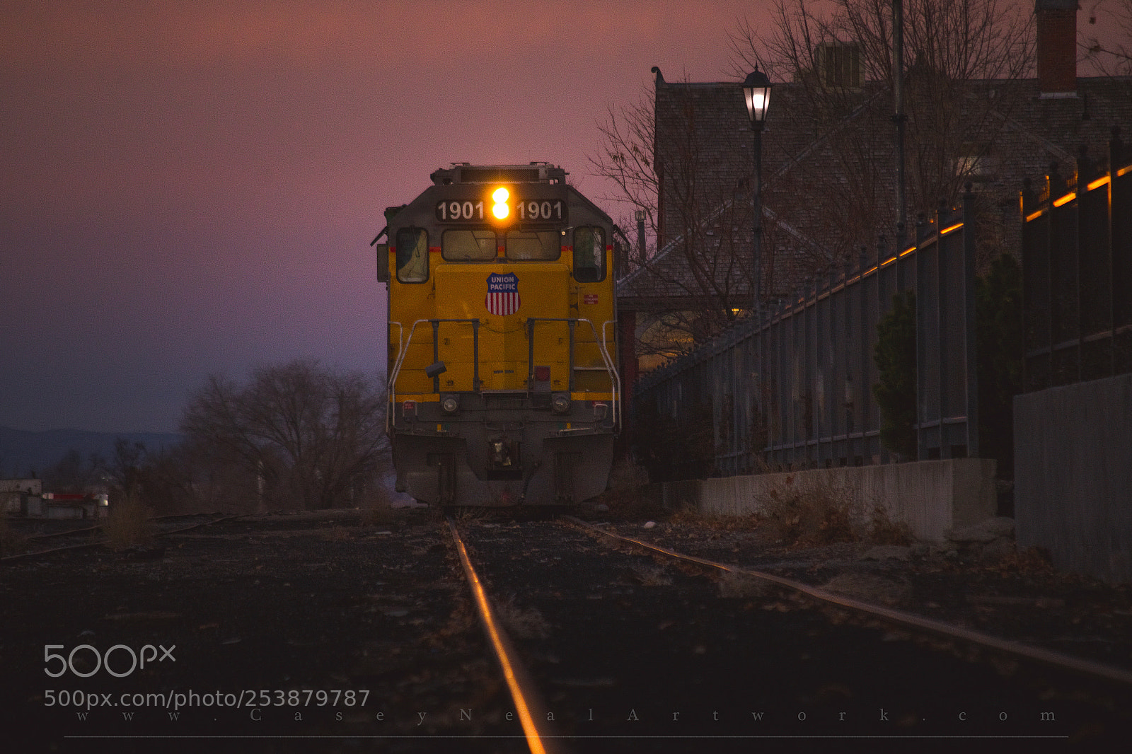 Nikon D5100 sample photo. Train station photography