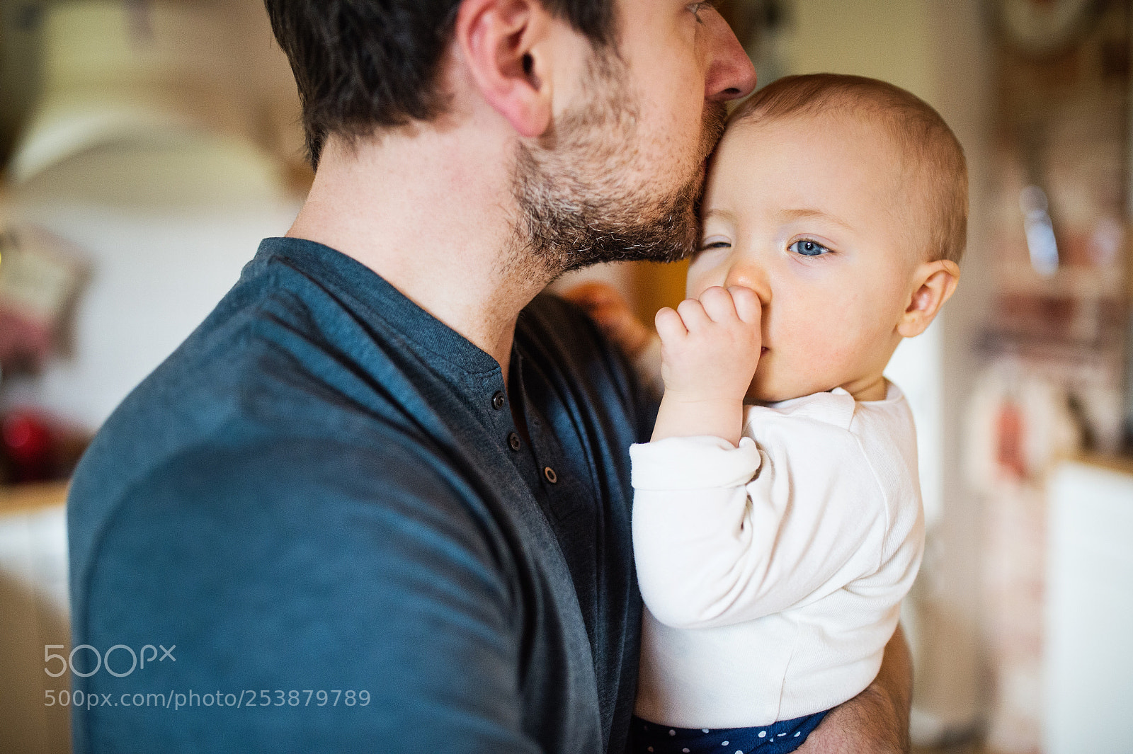 Nikon D4S sample photo. Father with a baby photography