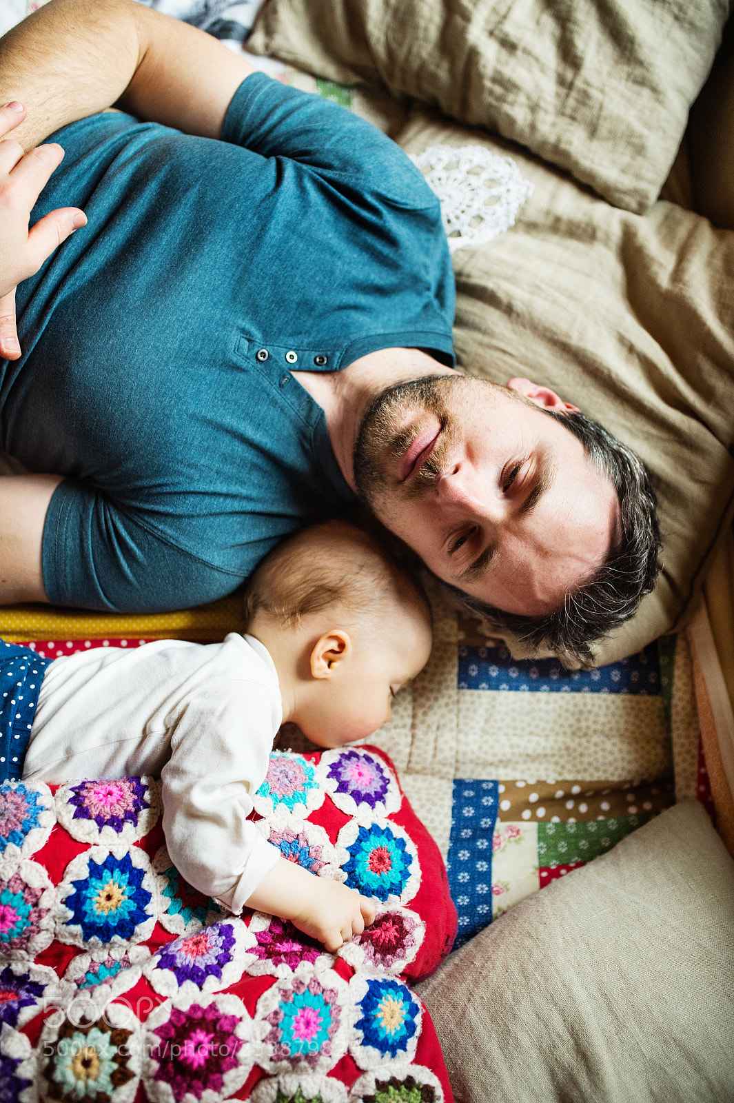 Nikon D4S sample photo. Father with a baby photography