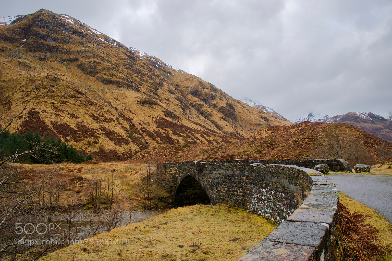 Nikon D300 sample photo. A bridge in scottish photography