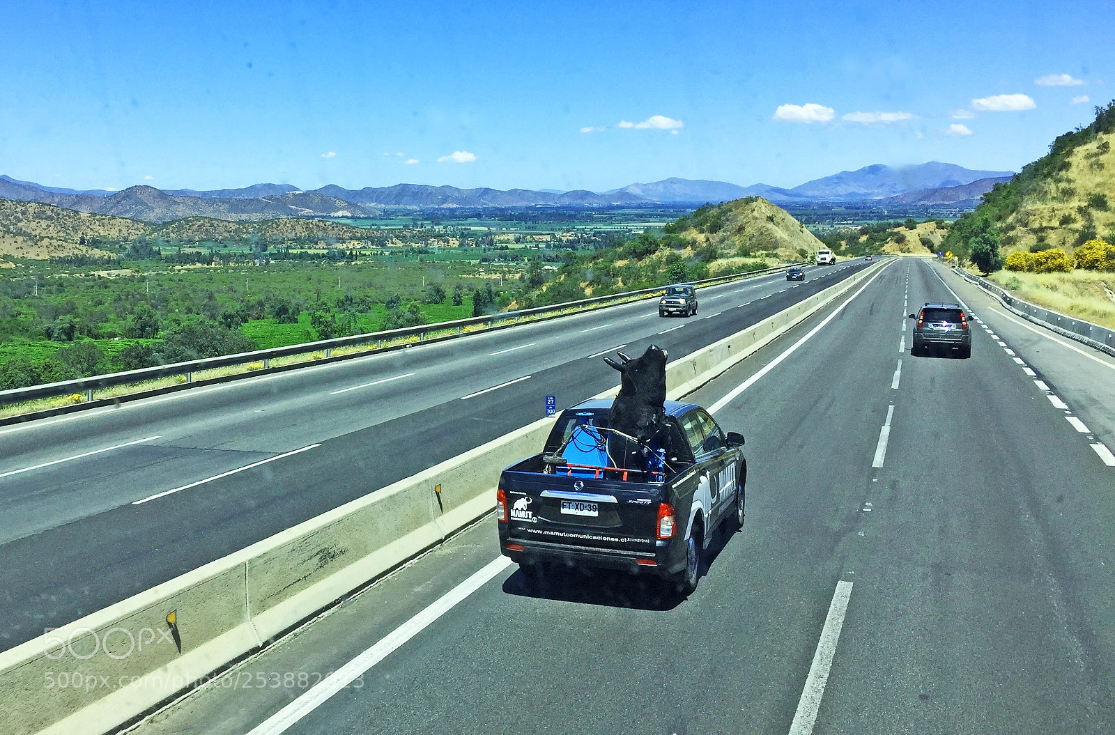 Apple iPhone 6 sample photo. Chile highway photography