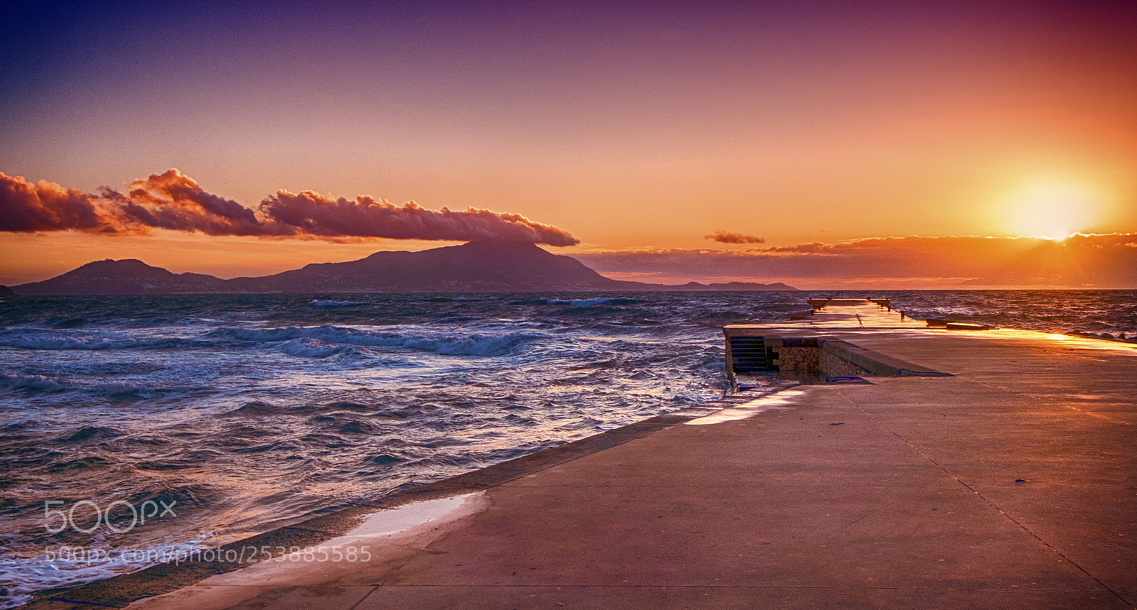 Fujifilm X-M1 sample photo. Another sunset in torregaveta photography