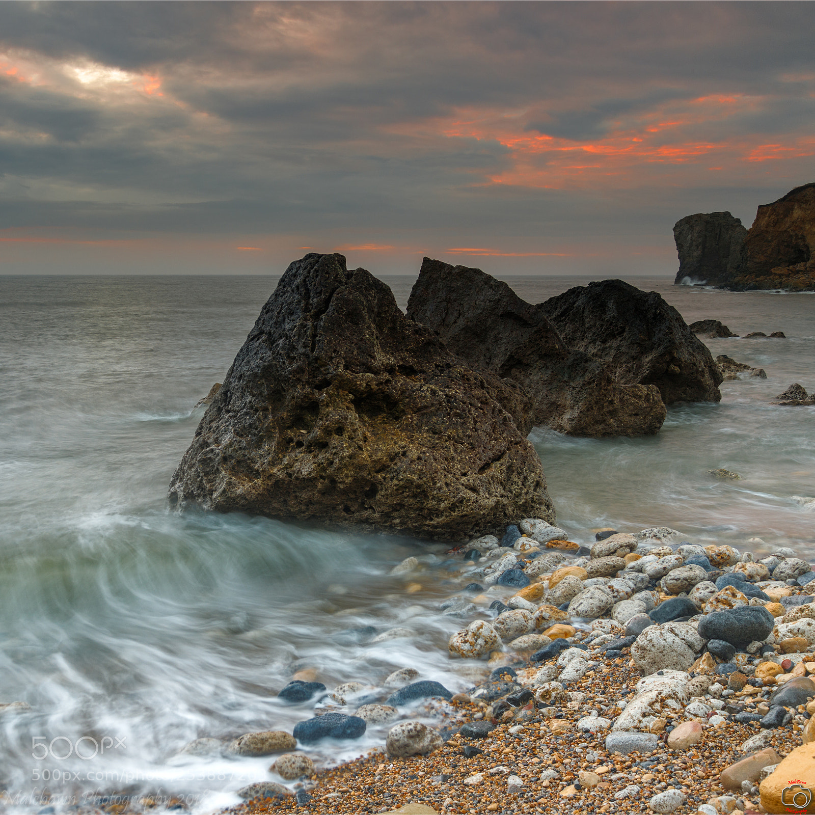 Canon EOS 6D Mark II sample photo. Dawn on the rocks photography